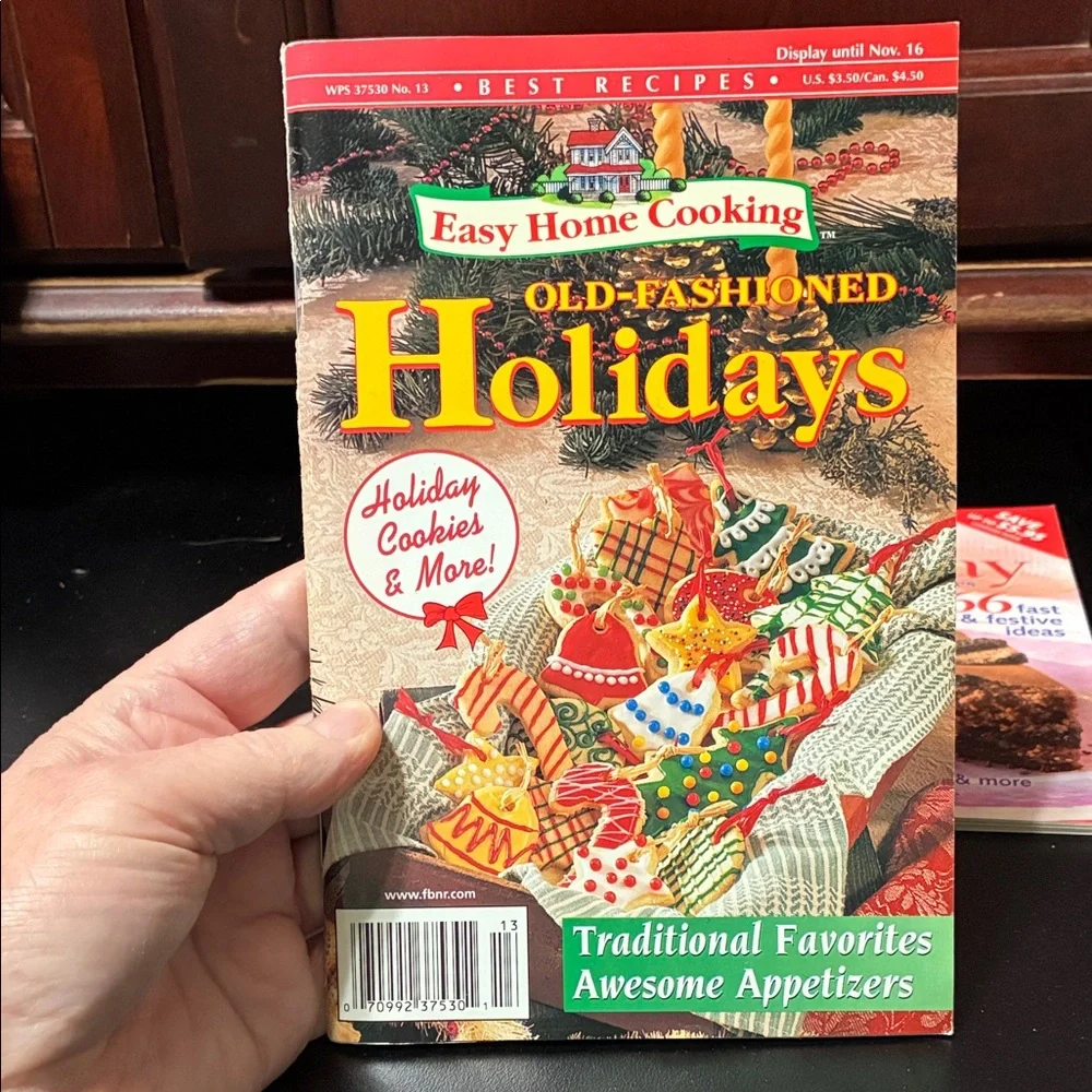 Holiday vintage Recipe cookbook magazine Collection
